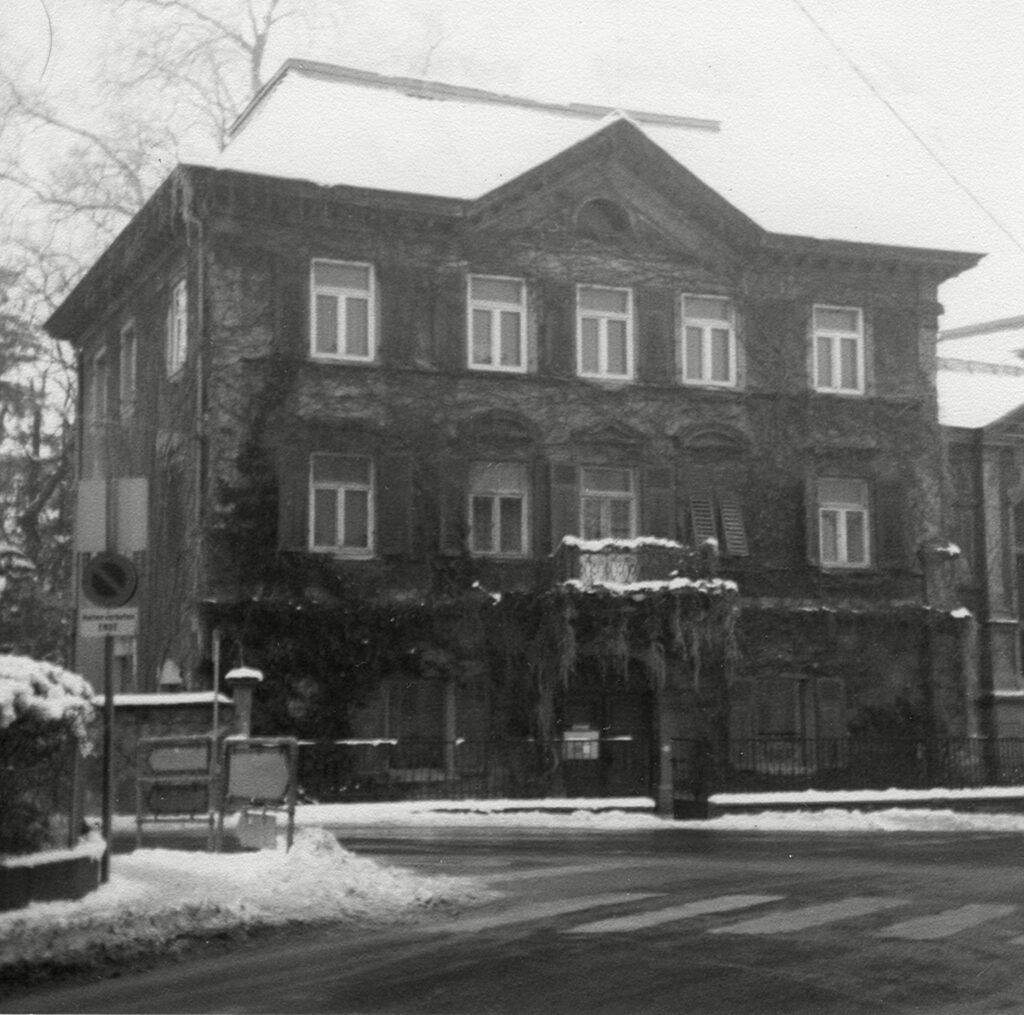 Villa Franziska und Iwan Rosenthal, Historische Ansicht