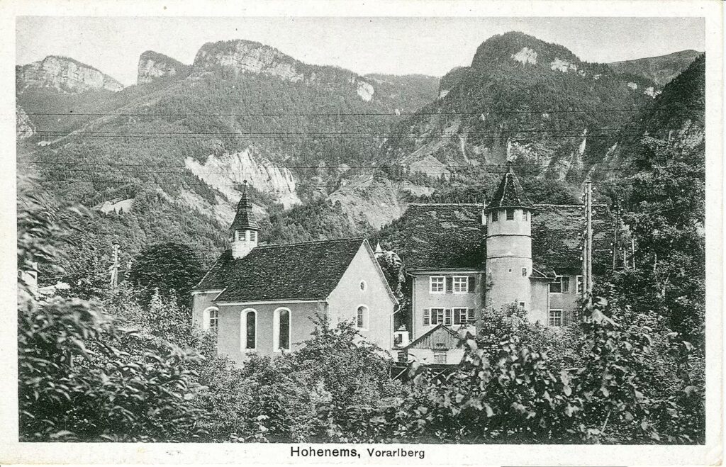 Kapelle St. Karl, Historische Ansicht