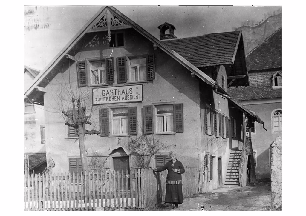 Ehem. Gasthaus 'Frohe Aussicht', Historische Ansicht